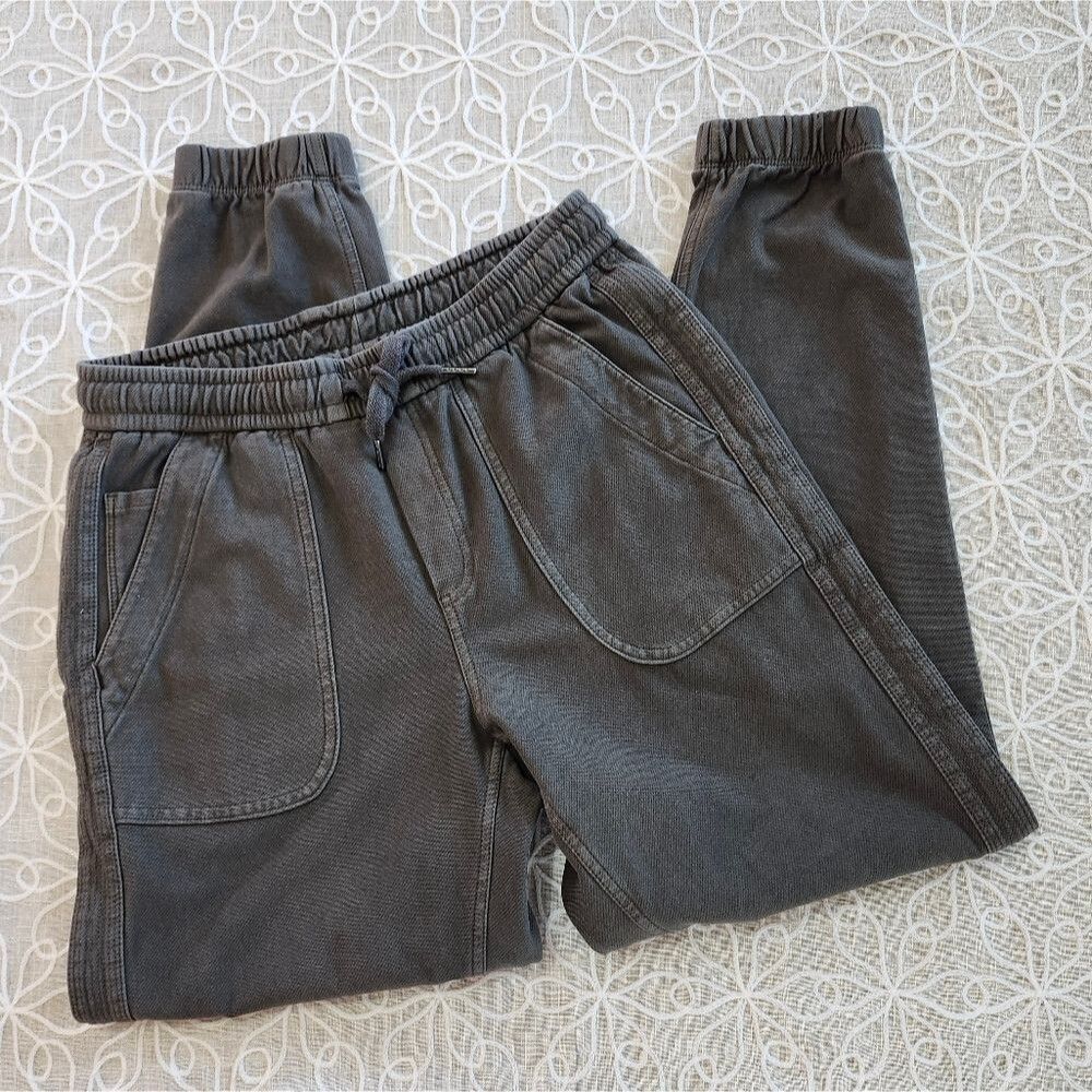 Athleta Farallon Jogger Cypress Green Stone Wash Size 2